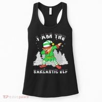 I Am The Sarcastic Elf Women's Tank Top thumb 0