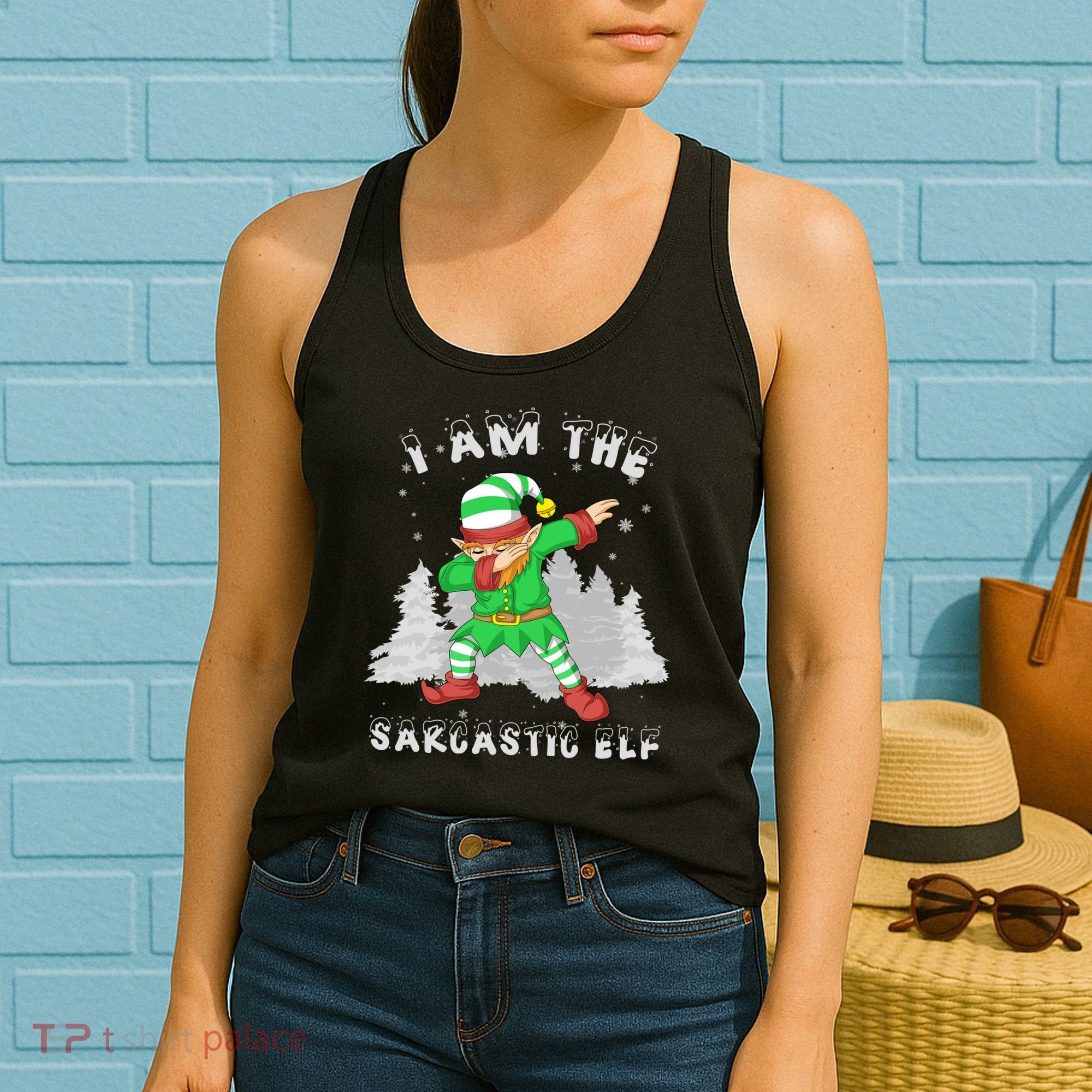 I Am The Sarcastic Elf Women's Tank Top