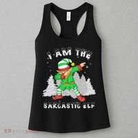 I Am The Sarcastic Elf Women's Tank Top thumb 3