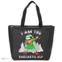 I Am The Sarcastic Elf Tote Bag thumb 0