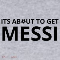 Its About To Get Messi Funny Women's Racerback Cropped Tank thumb 2