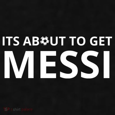 Its About To Get Messi Funny Ladies PosiCharge Tri-Blend Wicking Tank