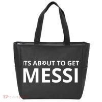 Its About To Get Messi Funny Tote Bag thumb 0