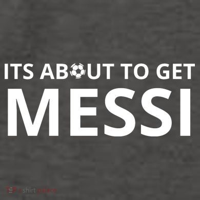 Its About To Get Messi Funny Vector Backpack