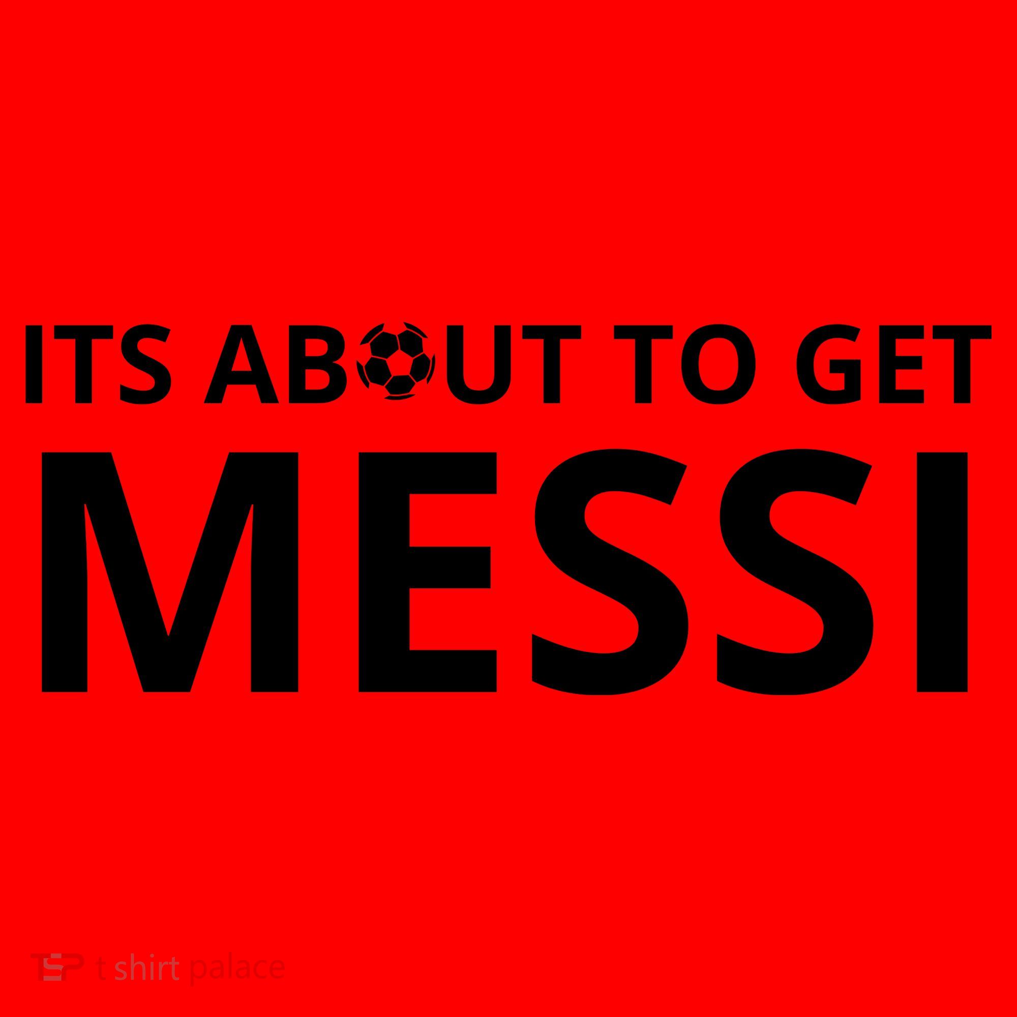 Its About To Get Messi Funny Santa Hat