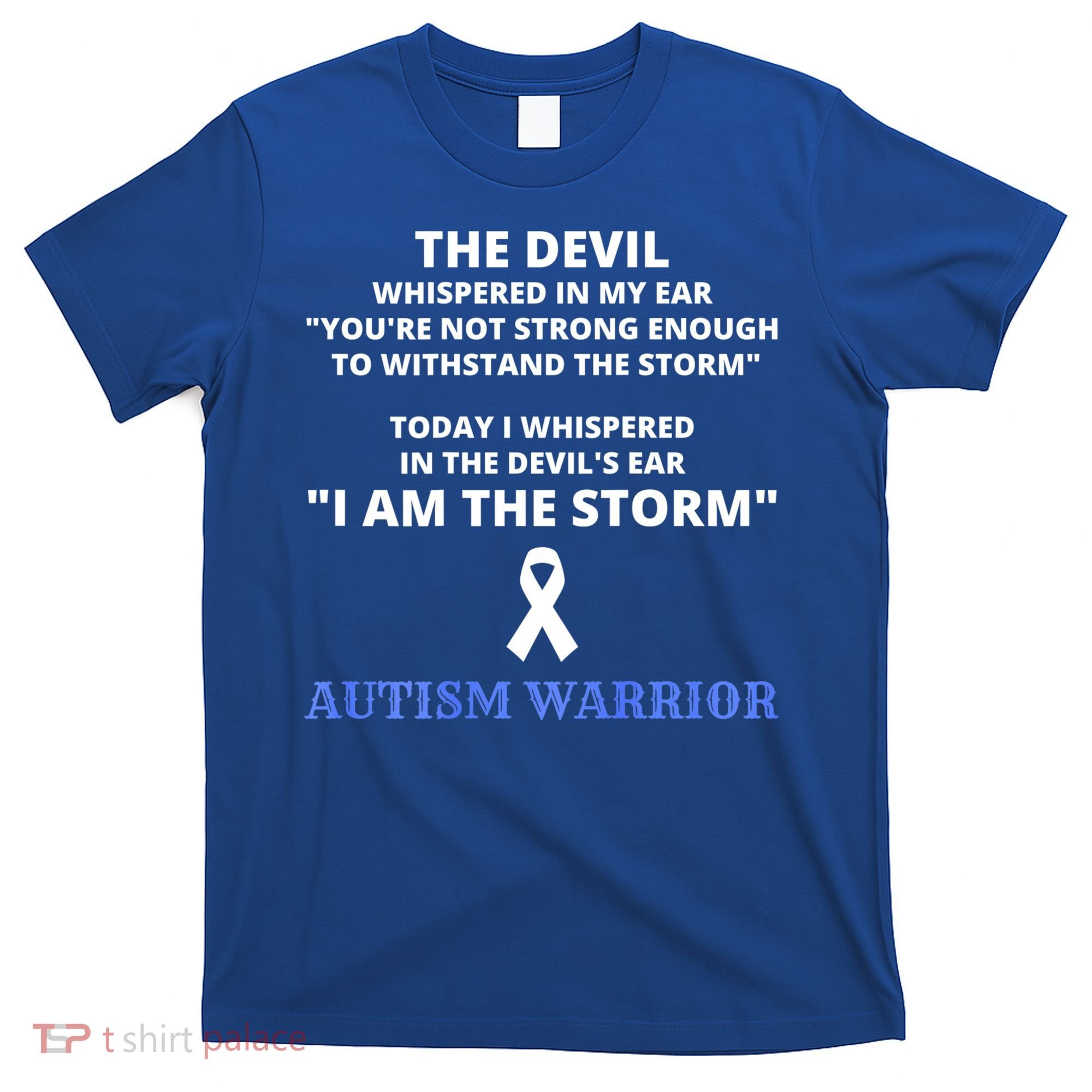 I Am The Storm Autism Warrior Autism Awareness T-Shirt