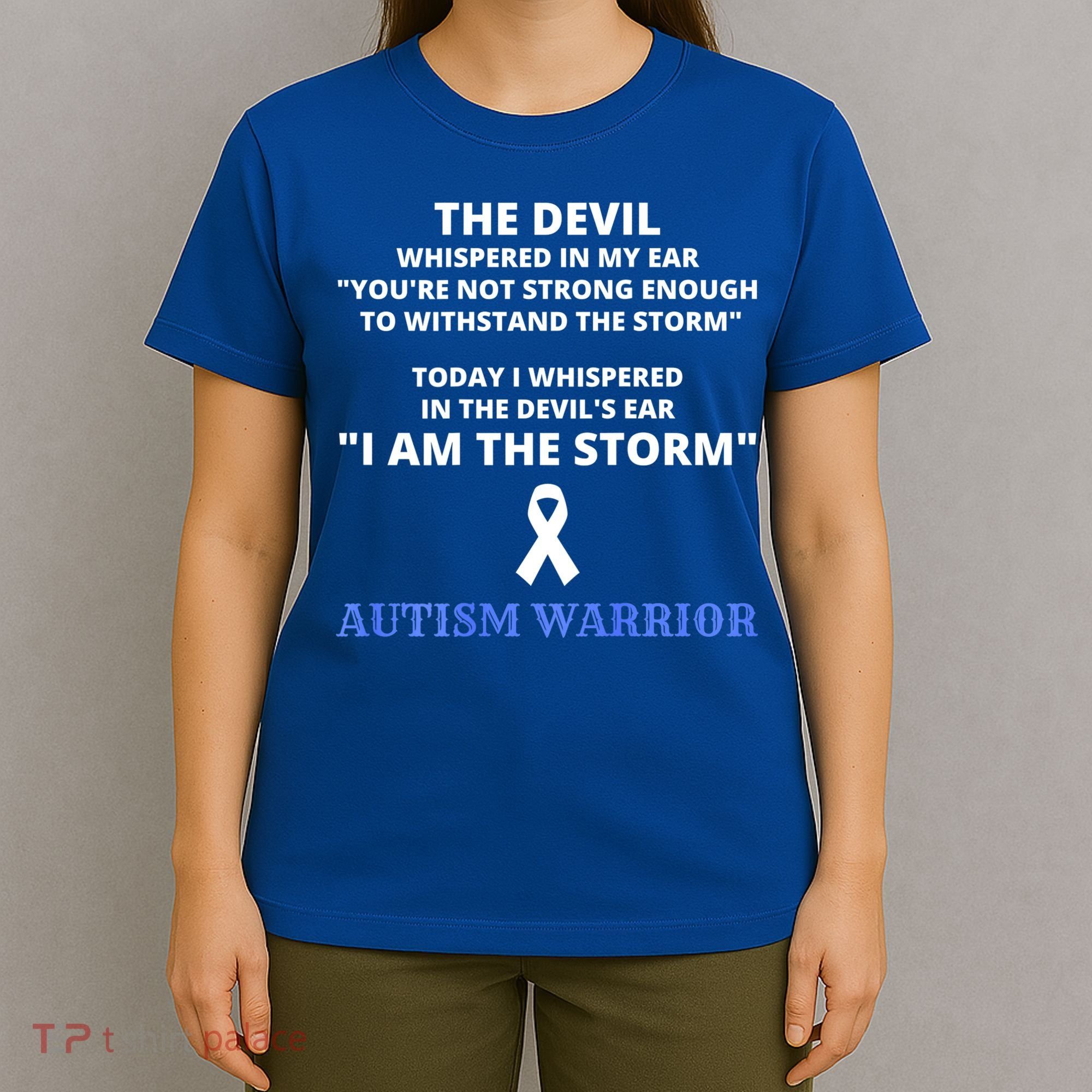 I Am The Storm Autism Warrior Autism Awareness T-Shirt