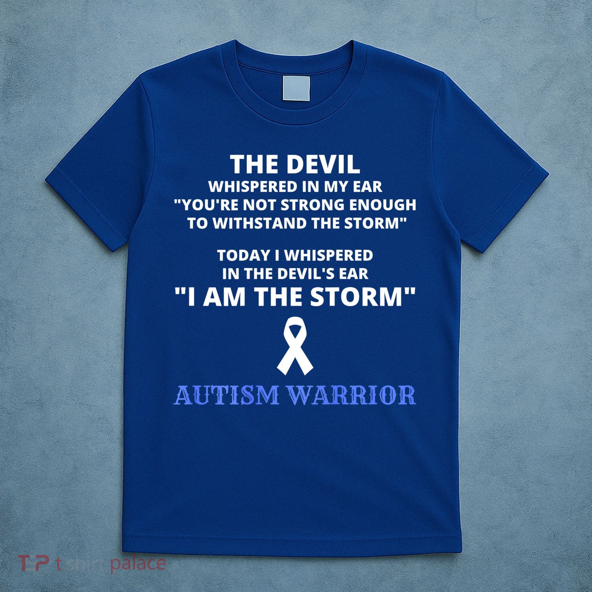 I Am The Storm Autism Warrior Autism Awareness T-Shirt