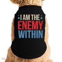 I Am The Enemy Within Doggie Tank thumb 0