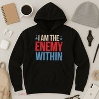 I Am The Enemy Within Hoodie thumb 3