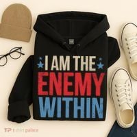 I Am The Enemy Within Hoodie thumb 4