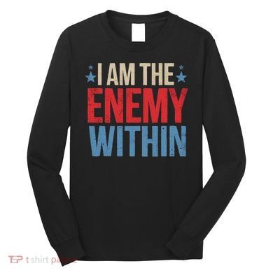 I Am The Enemy Within Long Sleeve Shirt