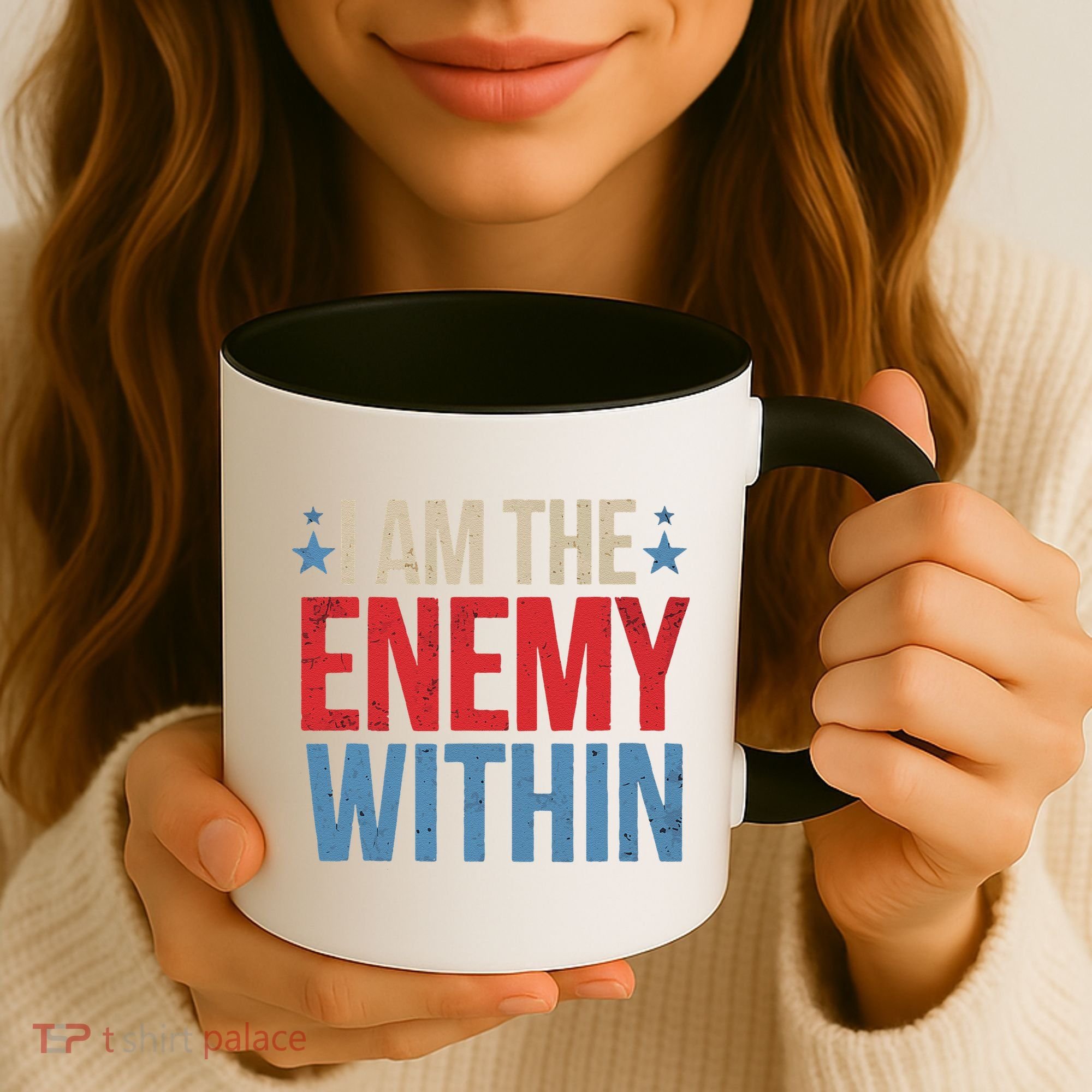 I Am The Enemy Within Coffee Mug