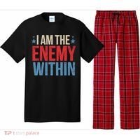 I Am The Enemy Within Pajama Set thumb 0