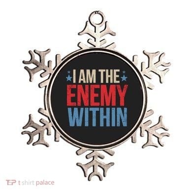 I Am The Enemy Within Ornament