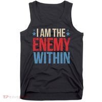 I Am The Enemy Within Tank Top thumb 0