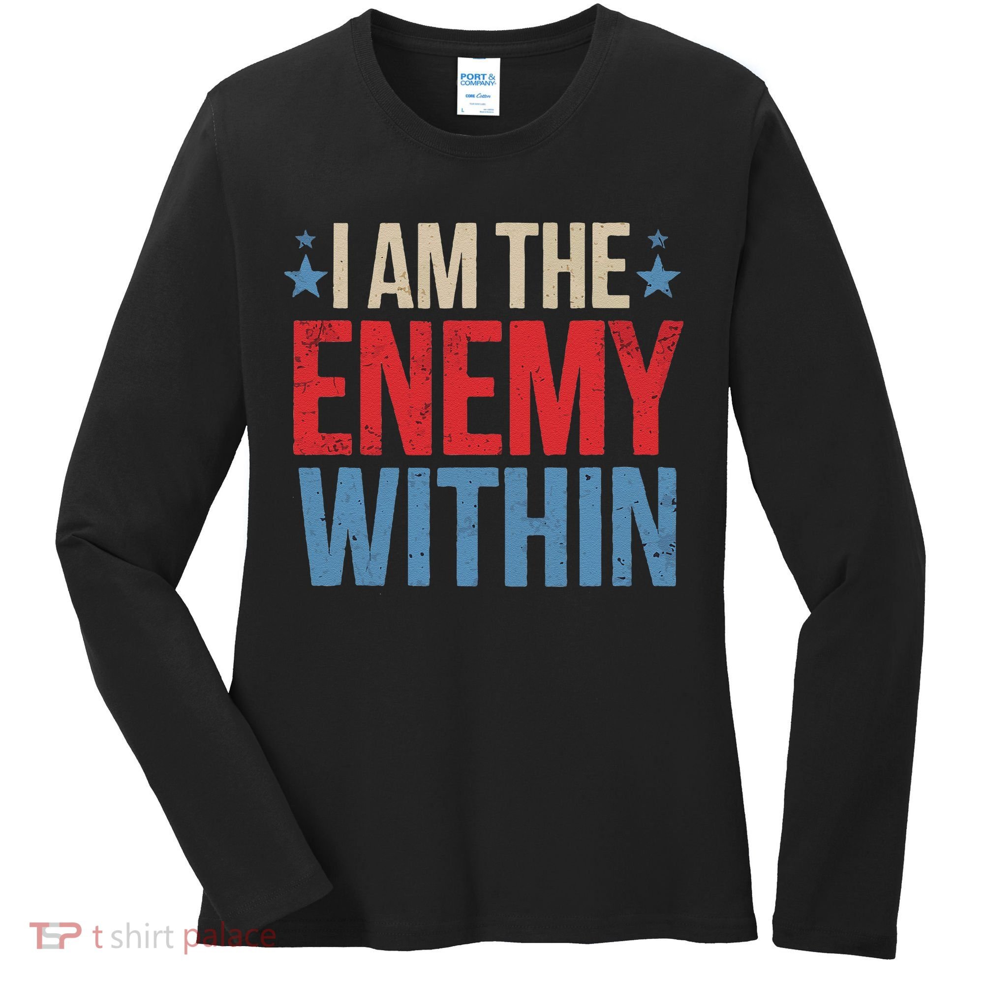 I Am The Enemy Within Women's Long Sleeve Shirt