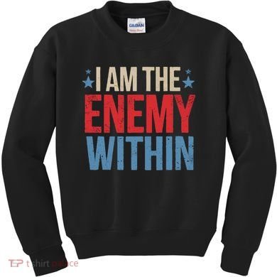 I Am The Enemy Within Kids Sweatshirt