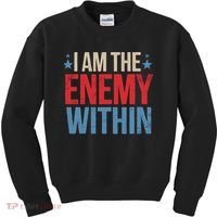 I Am The Enemy Within Kids Sweatshirt thumb 0