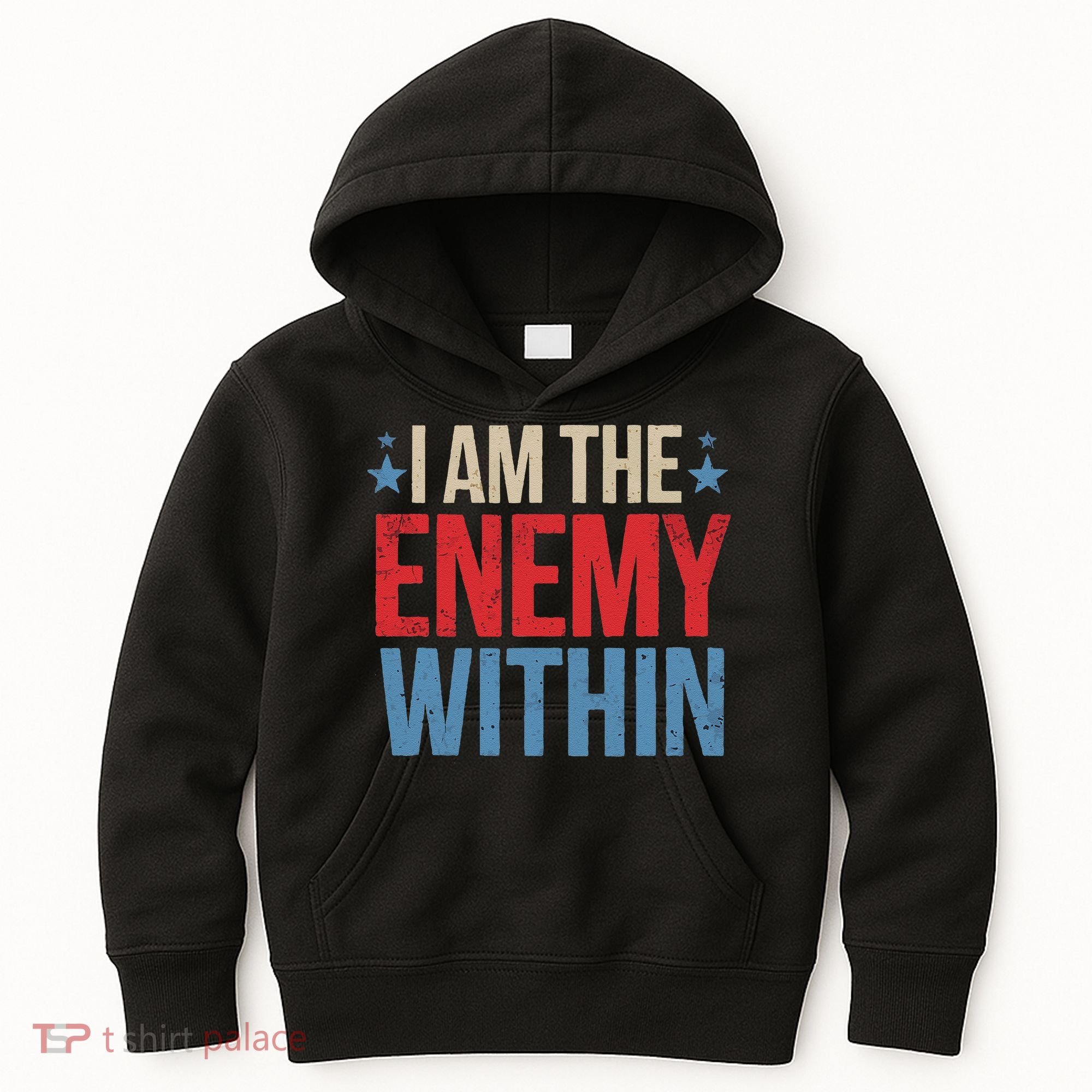 I Am The Enemy Within Kids Hoodie