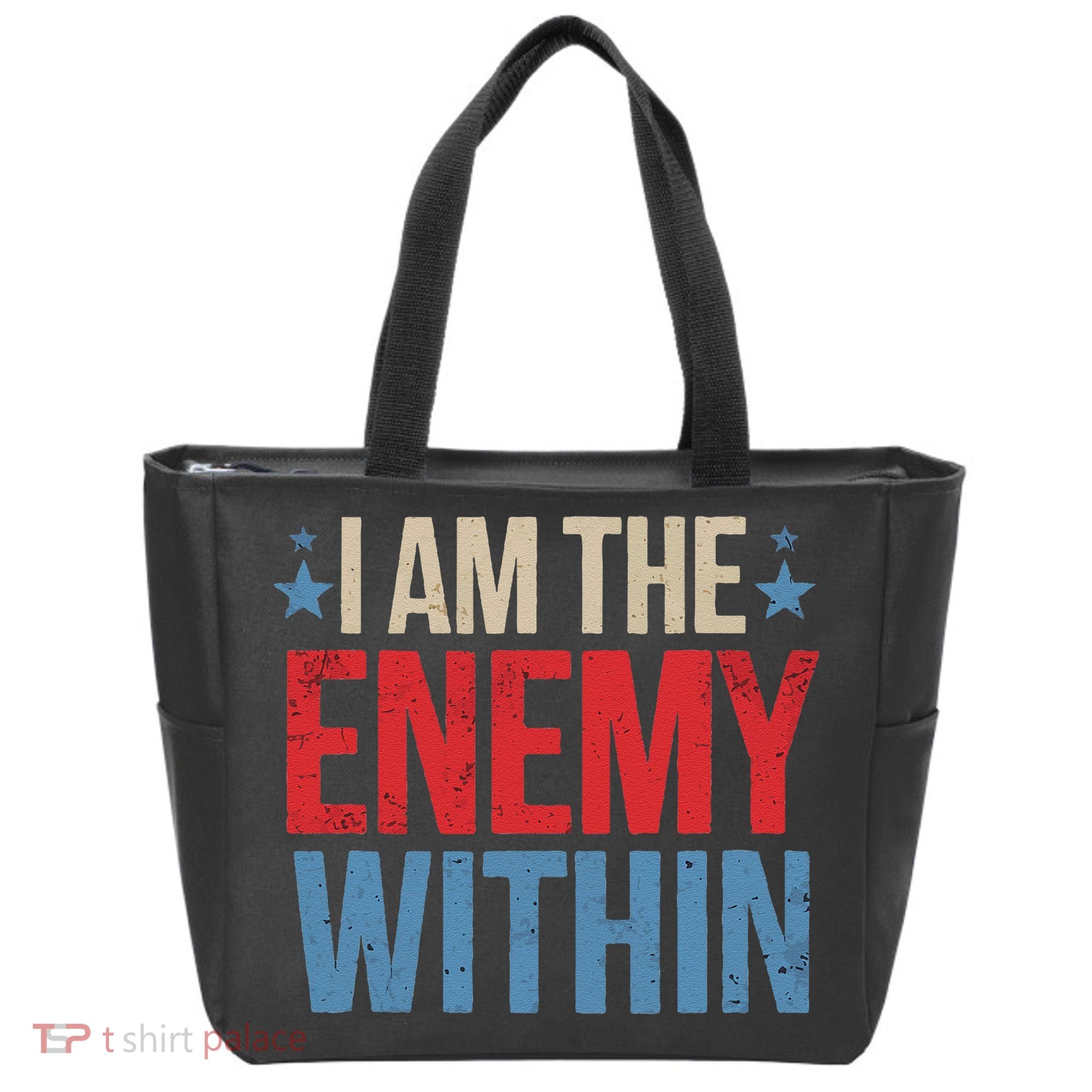 I Am The Enemy Within Tote Bag