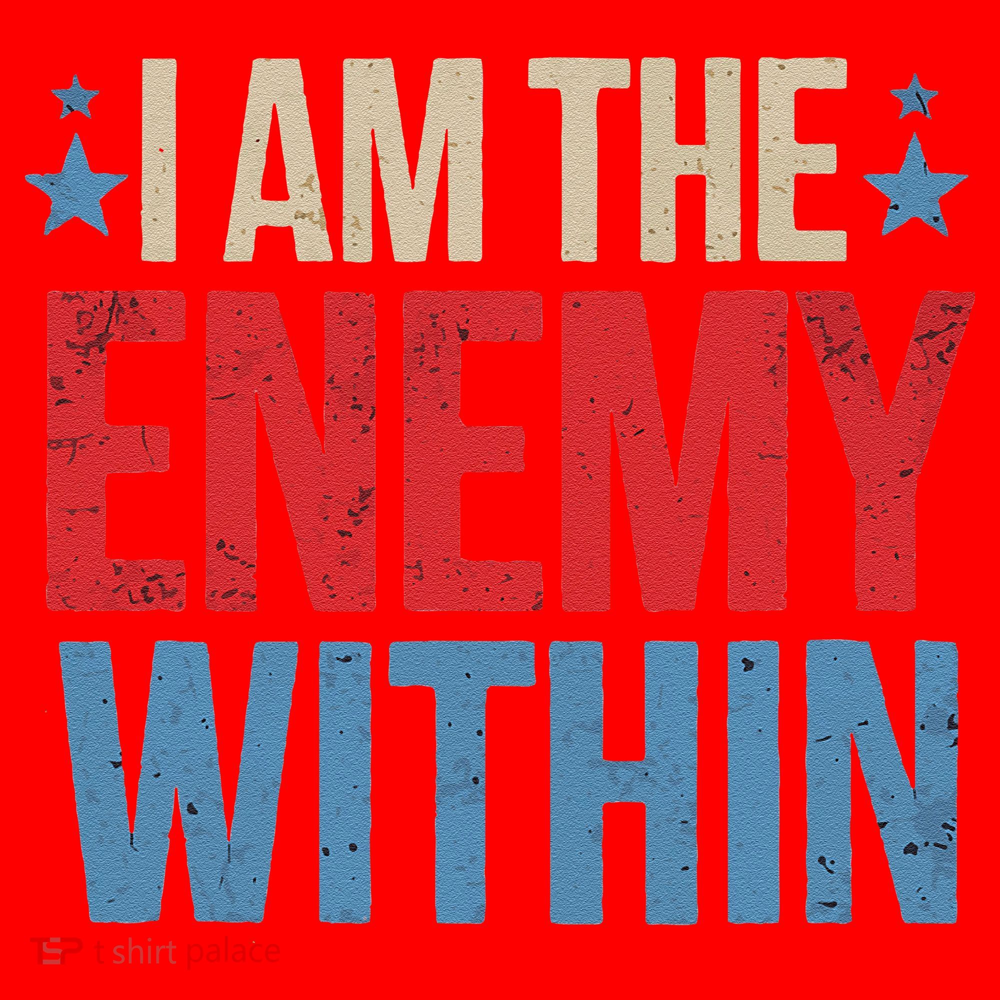 I Am The Enemy Within Santa Hat