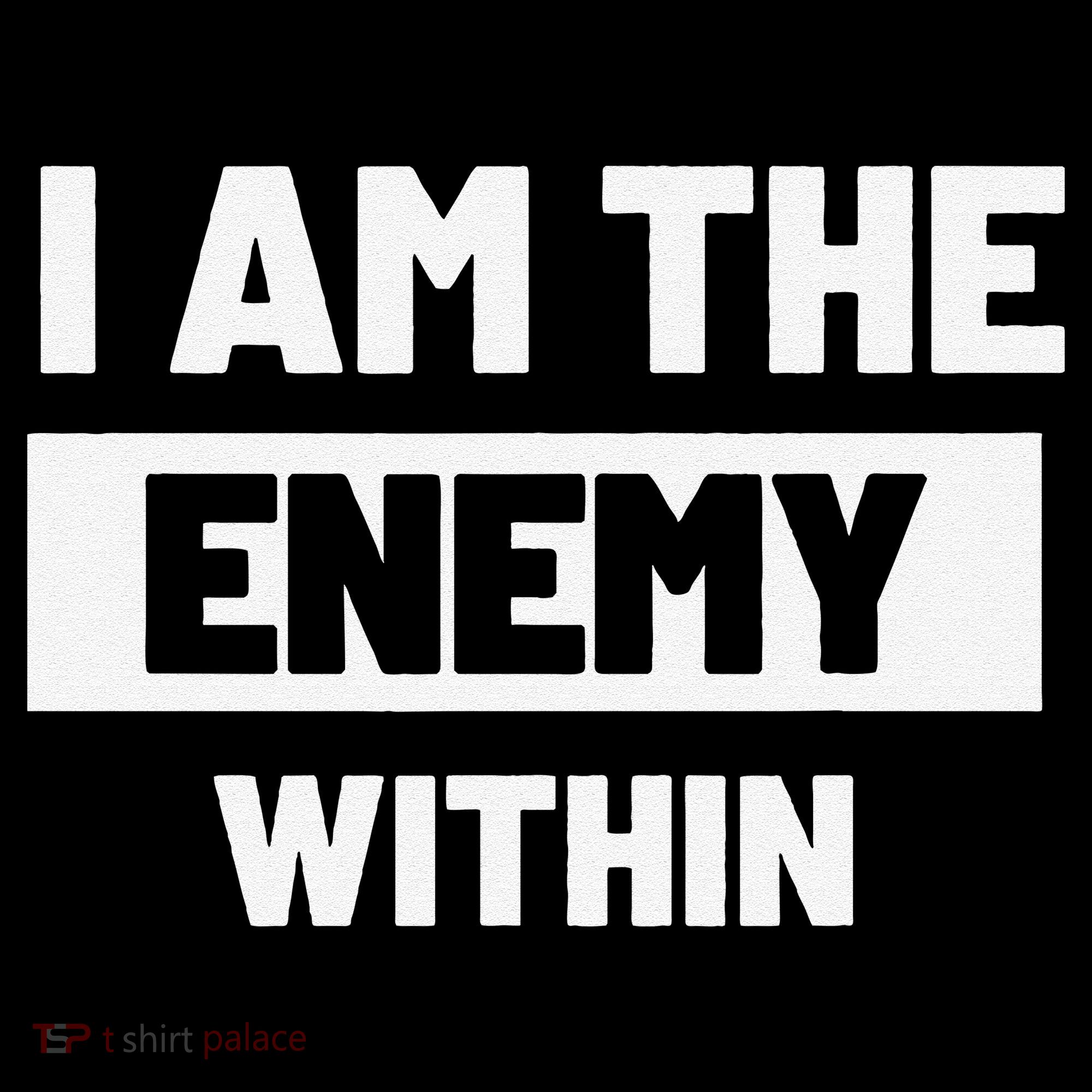 I Am The Enemy Within Doggie Tank