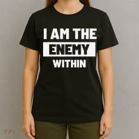 I Am The Enemy Within T-Shirt thumb 4