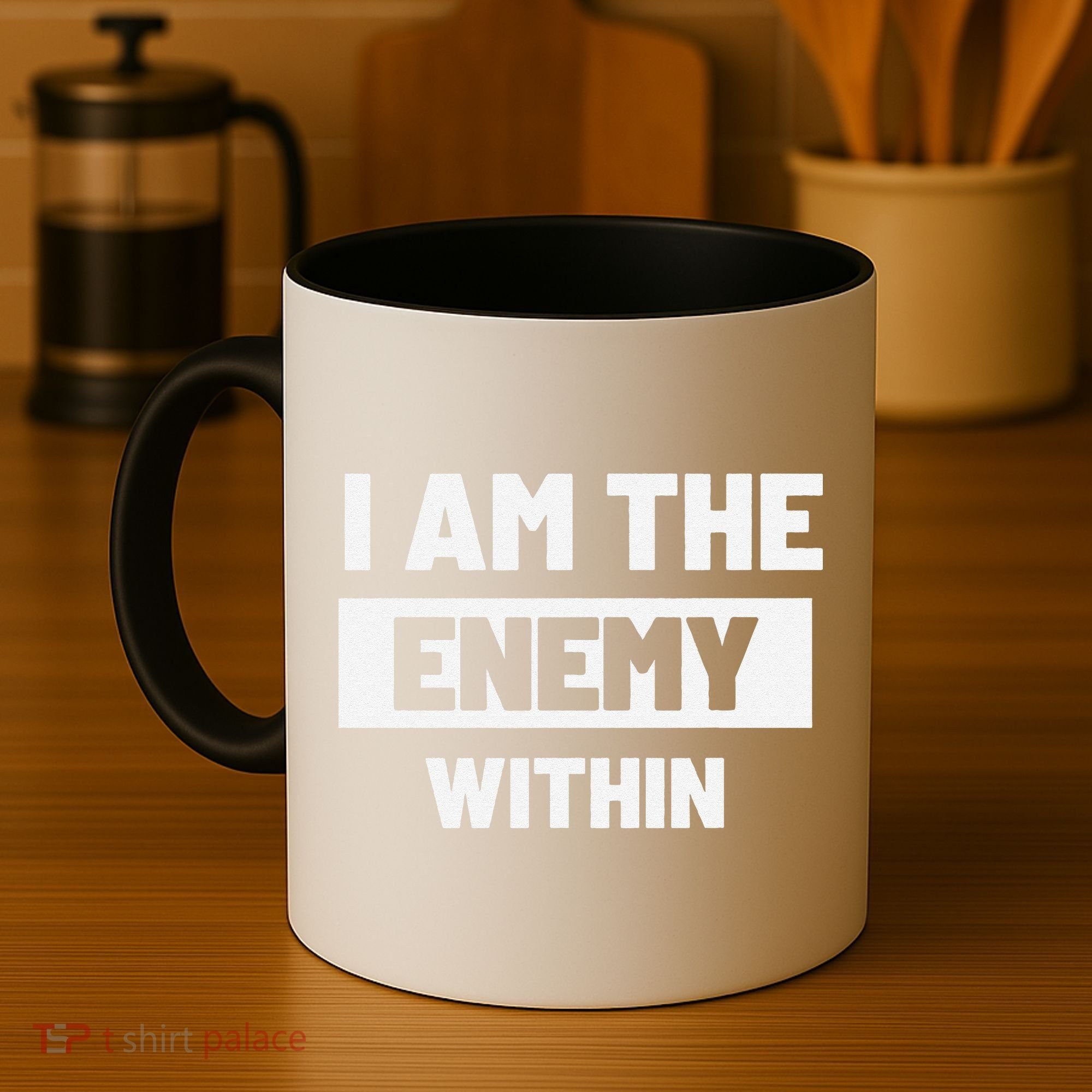 I Am The Enemy Within Coffee Mug