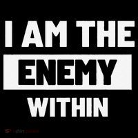 I Am The Enemy Within Baby Bodysuit thumb 2
