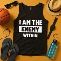 I Am The Enemy Within Tank Top thumb 4