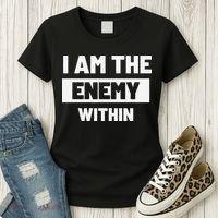 I Am The Enemy Within Women's T-Shirt thumb 3