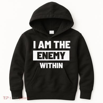I Am The Enemy Within Kids Hoodie