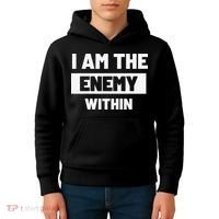 I Am The Enemy Within Kids Hoodie thumb 4