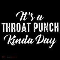 Its A Throat Punch Kinda Day Toddler Hoodie thumb 2