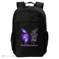 I Am The Storm Domestic Violence Awareness Butterfly Gift Backpack thumb 0