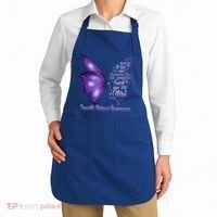 I Am The Storm Domestic Violence Awareness Butterfly Gift Apron thumb 2