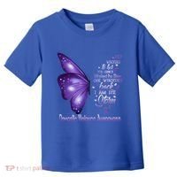 I Am The Storm Domestic Violence Awareness Butterfly Gift Toddler T-Shirt thumb 0