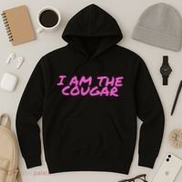 I Am The Cougar Im The Cougar Hoodie thumb 3