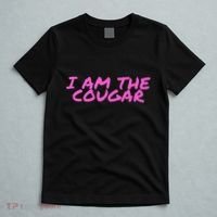 I Am The Cougar Im The Cougar T-Shirt thumb 5
