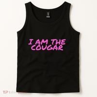 I Am The Cougar Im The Cougar Tank Top thumb 2