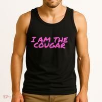 I Am The Cougar Im The Cougar Tank Top thumb 3