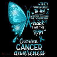 I Am The Storm Ovarian Cancer Awareness Butterfly Gift Coffee Mug thumb 5