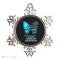 I Am The Storm Ovarian Cancer Awareness Butterfly Gift Ornament thumb 0