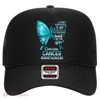 I Am The Storm Ovarian Cancer Awareness Butterfly Gift Hat thumb 0