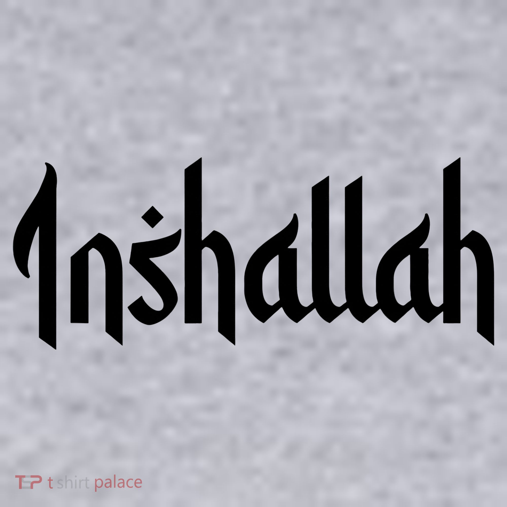 Inshallah Arabic Text Islam Muslim Gift Women's Sweatshirt