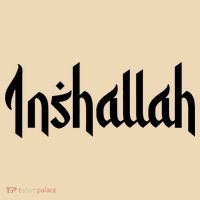 Inshallah Arabic Text Islam Muslim Gift Tote Bag thumb 4