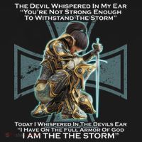 I Am The Storm Female Knight Warrioress Apron thumb 3