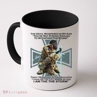I Am The Storm Female Knight Warrioress Coffee Mug thumb 0