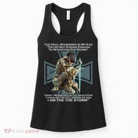 I Am The Storm Female Knight Warrioress Women's Tank Top thumb 0